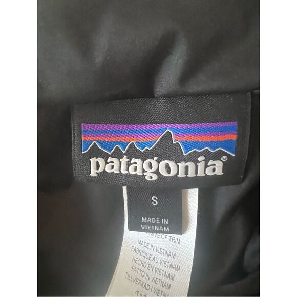 Patagonia Men's  Black Square Neck Powder Town Bibs Short Size Small NWT - Picture 5 of 8